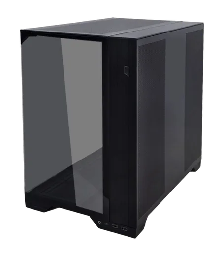 Lian-Li O11 Vision Noir - MT/Sans Alim/E-ATX — vue 3