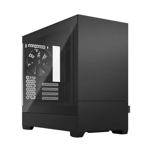 Fractal Design Pop Mini Silent Black TG Clear Tint - mT/m-ATX — vue 1