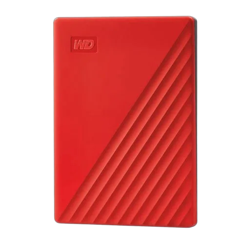 WD HDD EXT My Passport 4Tb Red Worldwide — vue 1