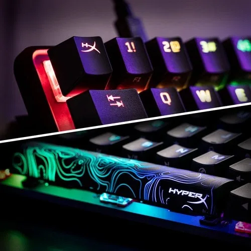 HP HyperX Alloy Origins HX Red Keyboard FR — vue 5