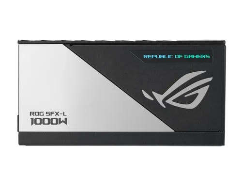 Asus SFX 1000W - 80+ Platinum - ROG LOKI 1000P SFX-L Gaming Noir — vue 3