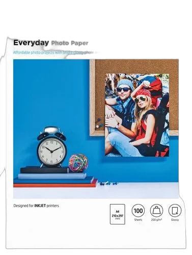 HP Everyday Photo A4 semi-glossy one-sided — vue 1