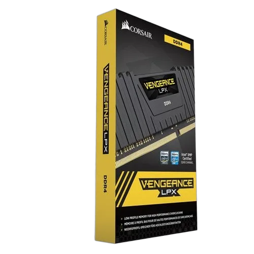 Corsair Vengeance LPX schwarz, DDR4-3200, CL16 - 64 GB Quad-Kit — vue 5