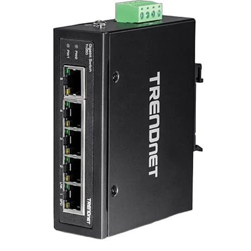 TrendNet 5-PORT HARDENED — vue 1