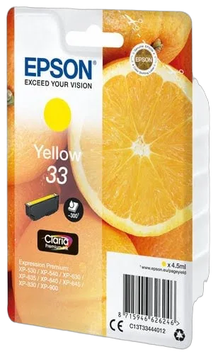 Epson - Jaune - C13T33444022 — vue 2