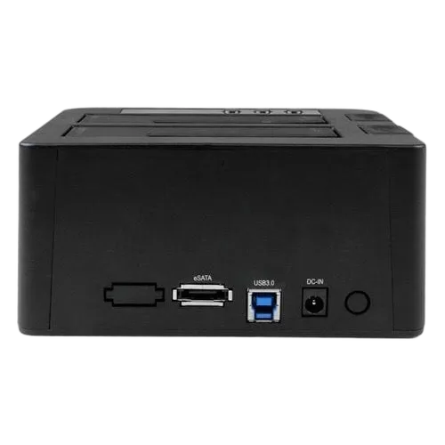 StarTech USB 3.0/eSATA HDD/SSD Duplicator Dock — vue 3
