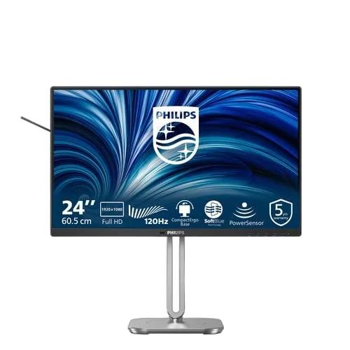Philips 24" FHD 120Hz HAS USB 2x2W — vue 1