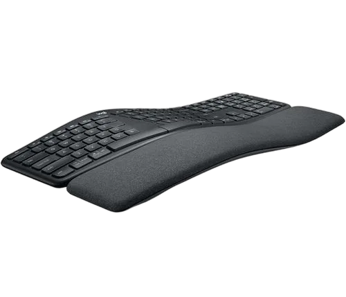 Logitech K860 Ergo - Membrane - Sans-Fil - Graphite — vue 2