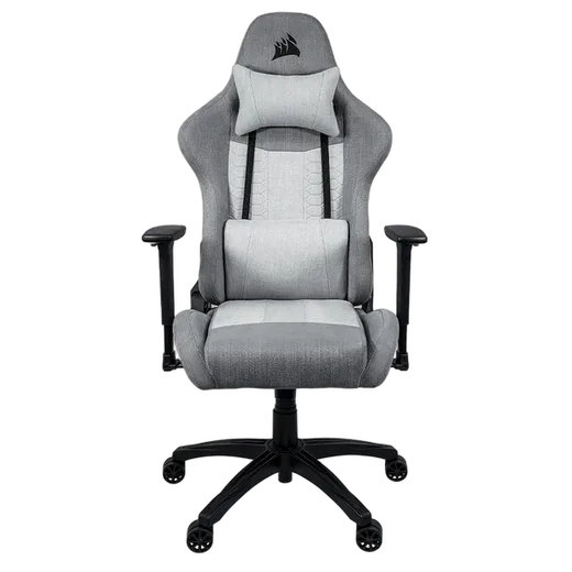Corsair TC100 RELAXED Fabric Argent/Gris — vue 1