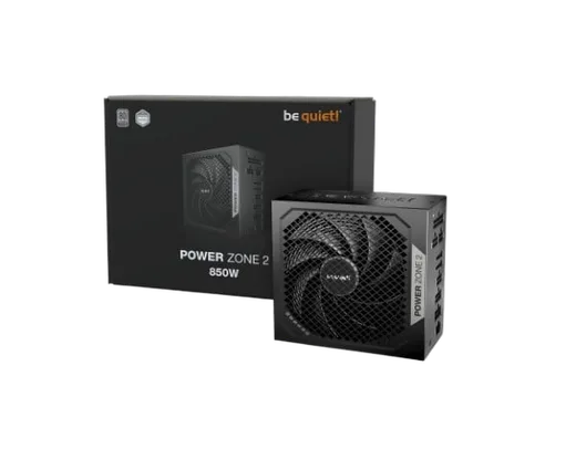 be quiet! ATX 850W - 80+ Platinum - Power Zone 2 Noir — vue 1