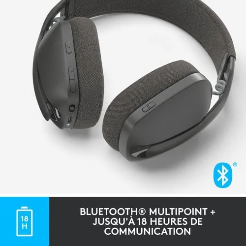 Logitech Zone Vibe 100 - Sans-Fil - Graphite — vue 12