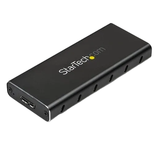 StarTech M.2 SATA Enclosure - USB 3.1w/USB C — vue 1