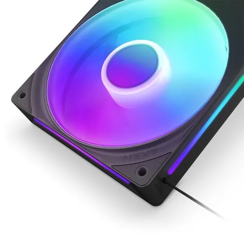 NZXT F240 RGB Core Fan (Single Frame) - Noir — vue 4