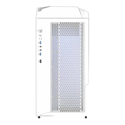 Gigabyte C301 GLASS WHITE V2 - MT/Sans Alim/E-ATX — vue 7