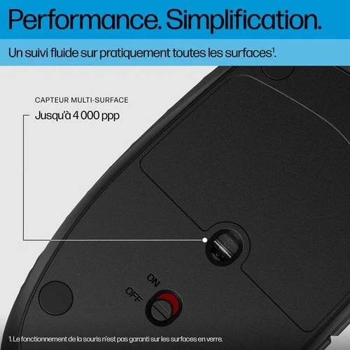HP 425 PROGRAMMABLE WIRELESS MOUSE — vue 12