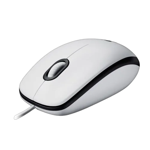Logitech MOUSE M100 - WHITE - — vue 1
