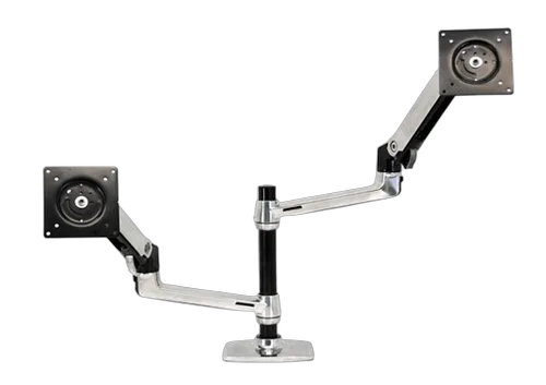 Ergotron 45-248-026/LX Dual Arm Pole Mount — vue 5