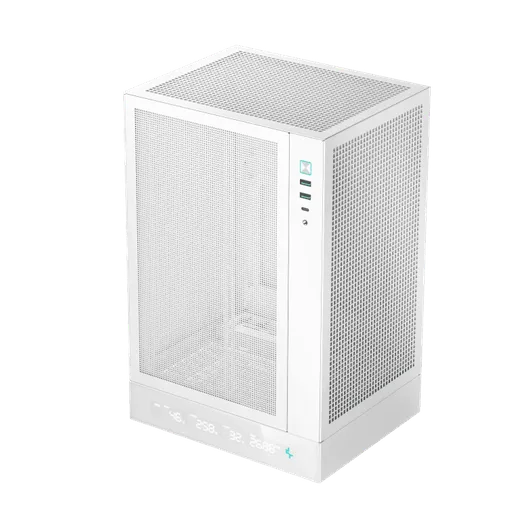 Deepcool CH170 Digital Blanc - mT/Sans Alim/Mini-ITX — vue 1