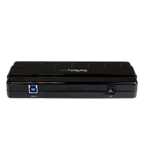 StarTech 7 Port SuperSpeed USB 3.0 Hub w/Adapter — vue 3