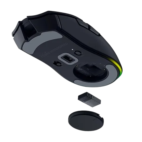 Razer Cobra HyperSpeed - Sans-Fil - Noir — vue 3