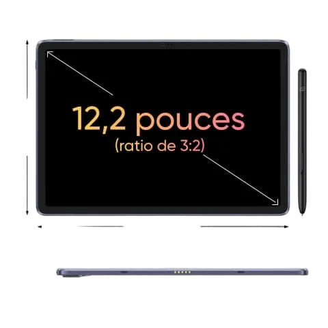 XPPEN Magic Drawing Pad 9494G_EU - 2540LPI - 12" - Violet — vue 2
