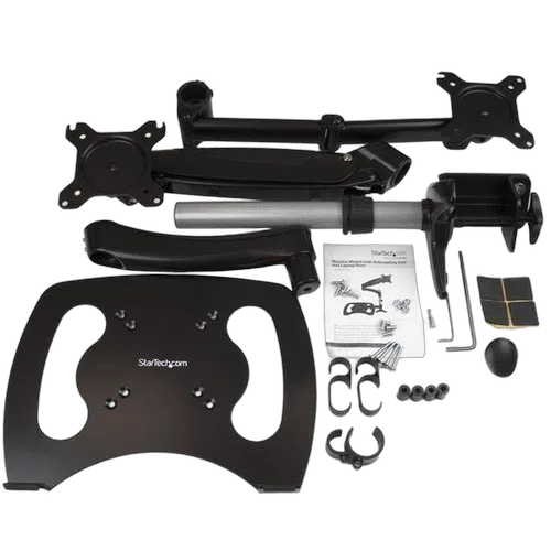 StarTech Single-Monitor Arm with Laptop Stand — vue 7
