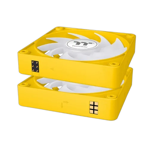 Thermaltake CT120 EX ARGB (Pack de 3x120mm) - Jaune — vue 4