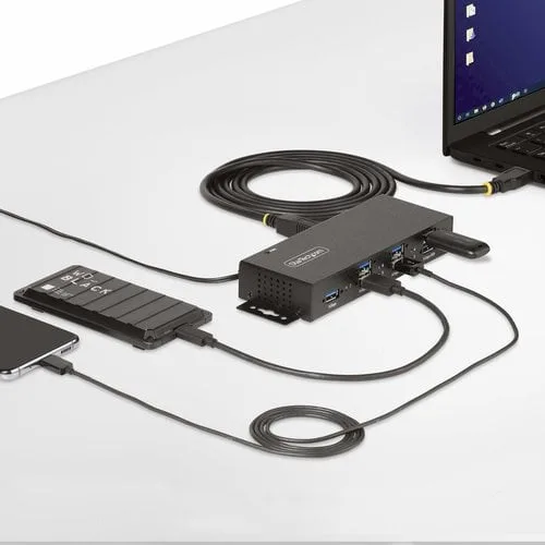 StarTech 7-PORT MANAGED INDUSTRIAL USB — vue 7