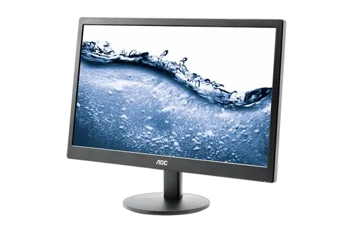 AOC e2070Swn/19.5"LED 1600x900 VGA 5ms blk — vue 8