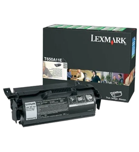 Lexmark - Noir - T650A11E — vue 1