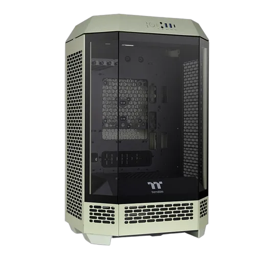 Thermaltake The TOWER 300 Matcha Green - mT/Sans Alim/mATX — vue 3