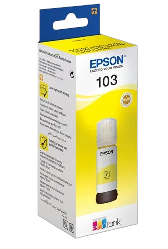 Epson 103 ECOTANK YELLOW INK BOTTLE — vue 2