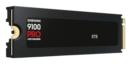 Samsung SSD 9100 PRO HEATSINK 8TB PCIE — vue 4