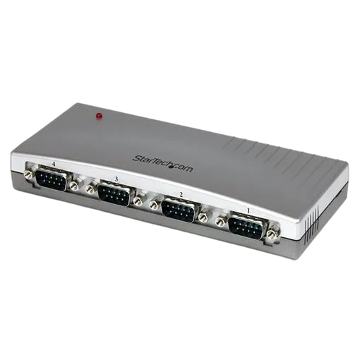 StarTech 4 Port USB to RS232 Serial Adapter Hub — vue 1