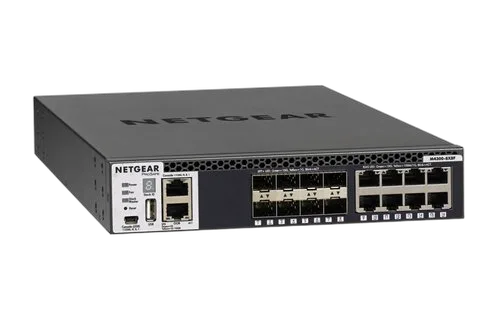 Netgear M4300-8X8F Stackable mgd.Switch 16xXGENT — vue 1