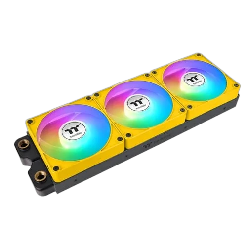 Thermaltake CT120 EX Reverse ARGB (Pack de 3x120mm) - Jaune — vue 3