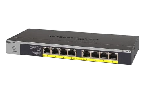 Netgear 8PT POE/POE+GIGABIT UNMANAGED SWCH — vue 4