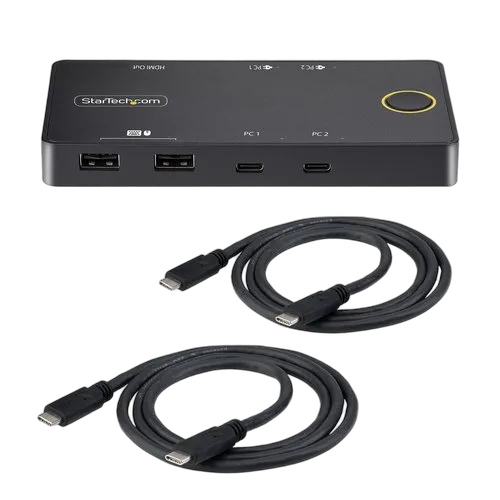 StarTech USB-C KVM SWITCH 4K 60HZ -DUAL — vue 9