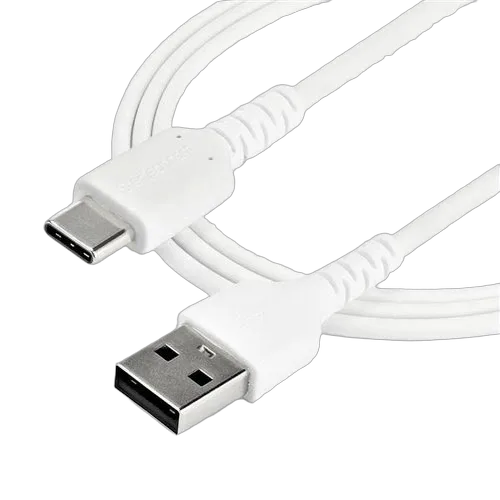 StarTech Cable White USB 2.0 to USB C Cable 2m — vue 3