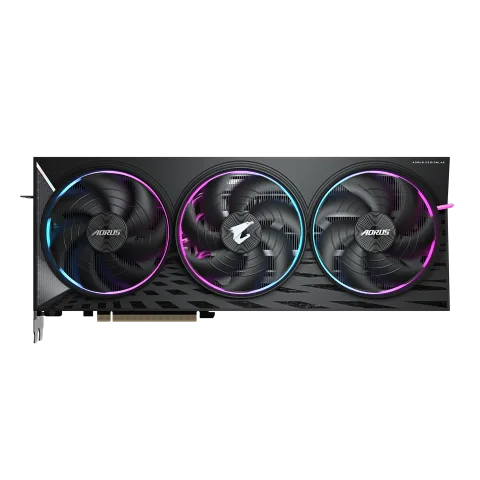 Gigabyte AORUS Radeon RX 9070 XT ELITE 16G, vue 4