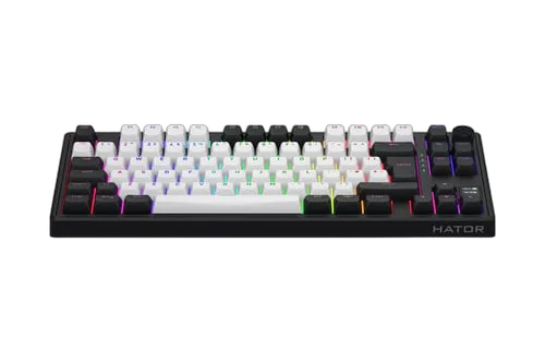 Skyfall 80 TKL -Magnétique/Sans-Fil/RGB/Blanc/Noir