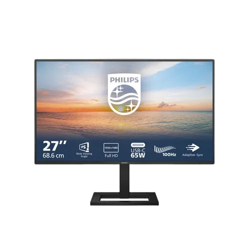 Philips 27E1N1300AE/00 27''IPS 100HzFHD HAS USBC — vue 1