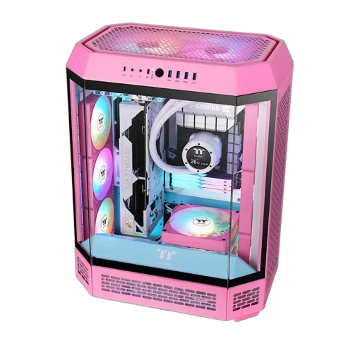 Thermaltake CT120 EX Reverse ARGB (Pack de 3x120mm) - Rose — vue 2