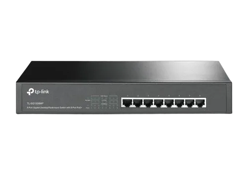 TP-Link 8-Port GB Desktop/RM Switch 8-Port PoE+ — vue 1