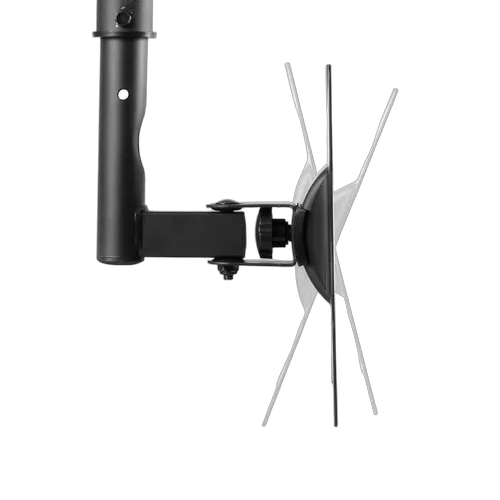 NewStar Ceiling Mount 10-40" Tilt/Swivel BLACK — vue 3