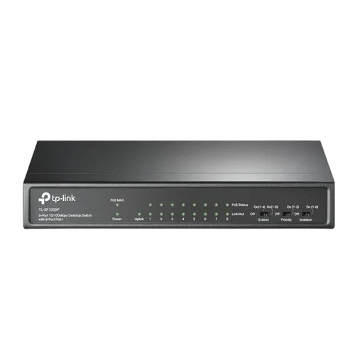 TP-Link 9-Port Desktop Switch 8-Port PoE+ — vue 1