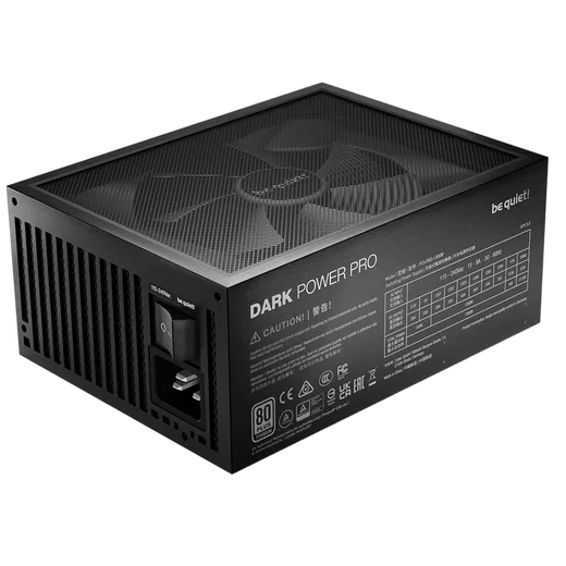 be quiet! ATX 1600W - Dark Power PRO 13 80+ TITANIUM - BN332 — vue 4