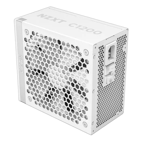 NZXT ATX 1200W - 80+ Gold - C1200 Blanc — vue 3