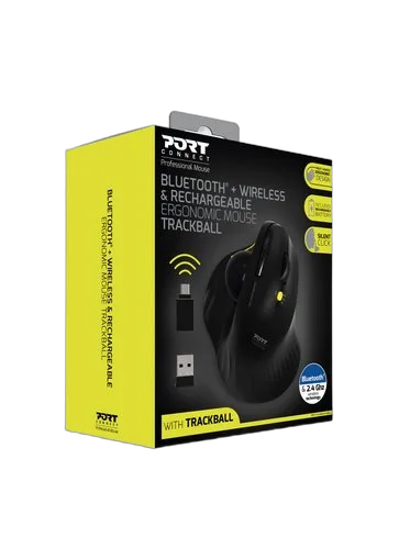 Port MOUSE ERGO RECHARGEABLE BLTH TRACK BALL — vue 9