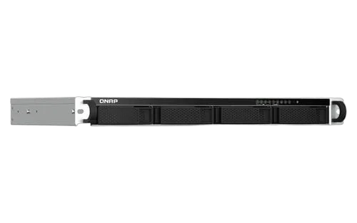 Qnap 1U 4Bay rackmount NAS Intel Clron N5105 — vue 5